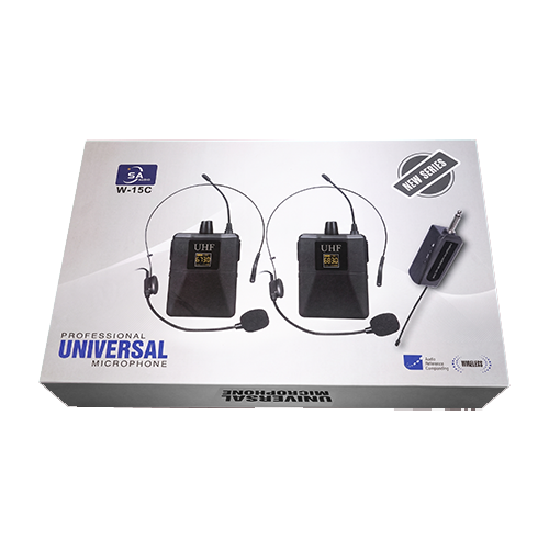 SA Audio W-15C Dual Wireless Headset System